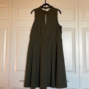 Torrid Size 2 Halter Green Dress